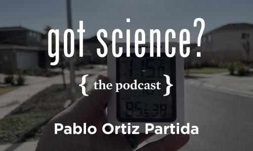 Imagen de termometro con Got Science? Podcast
